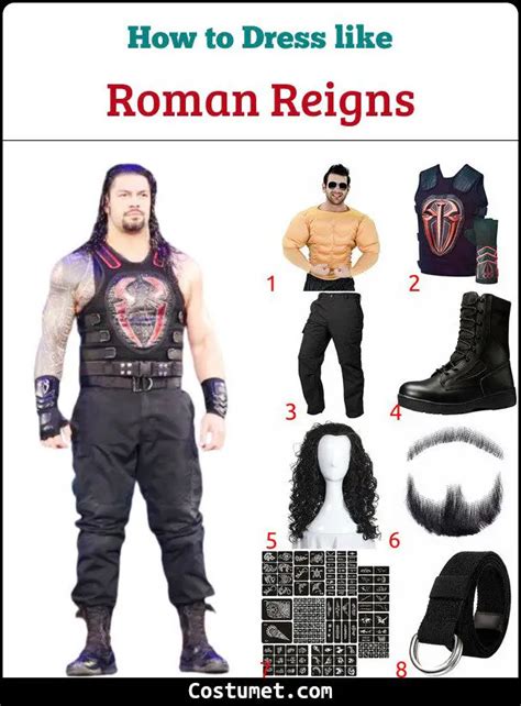 roman reigns halloween costume|roman reigns cosplay.